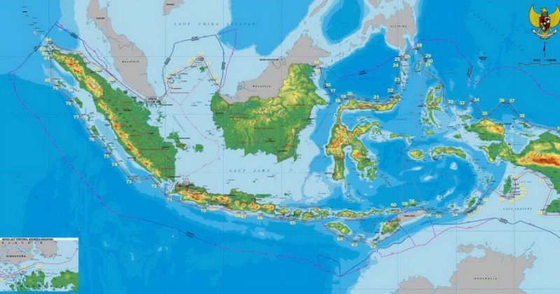 Peta Indonesia Berubah, Wilayah Makin Bertambah